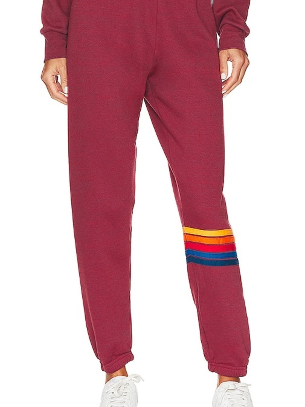 Aviator Nation Maroon joggers size L